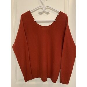 Vince 100% Cashmere Sweater Women's XS Oversized Burnt‎ Orange